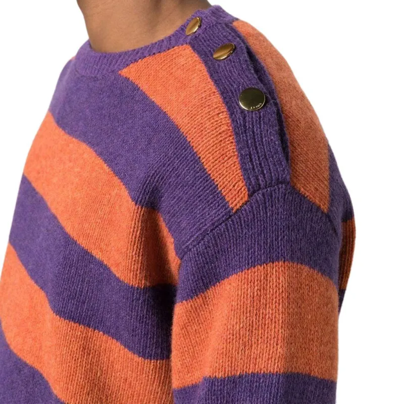 GUCCI SS23 Sweater Men's Orange Blue-4