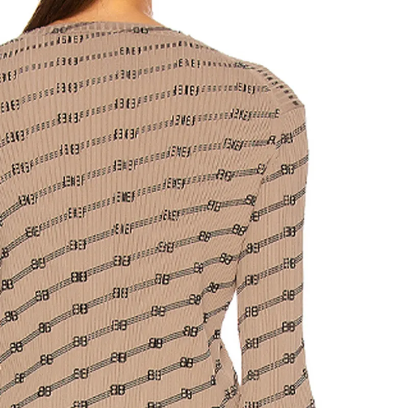 Balenciaga Knitwear Women's Brown-3