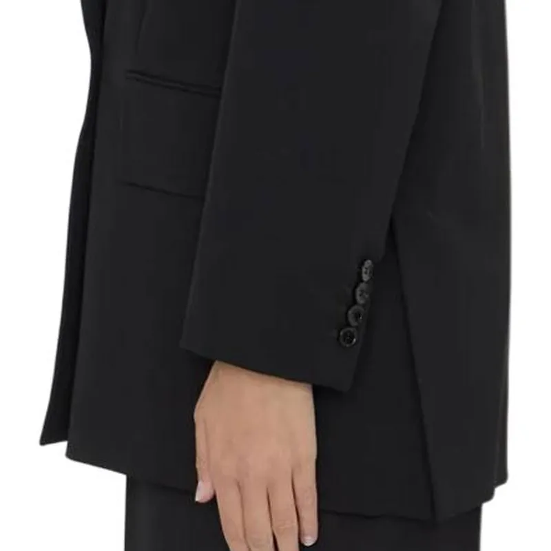 MaxMara Amaca Double Breasted Long Sleeved Jacket-5