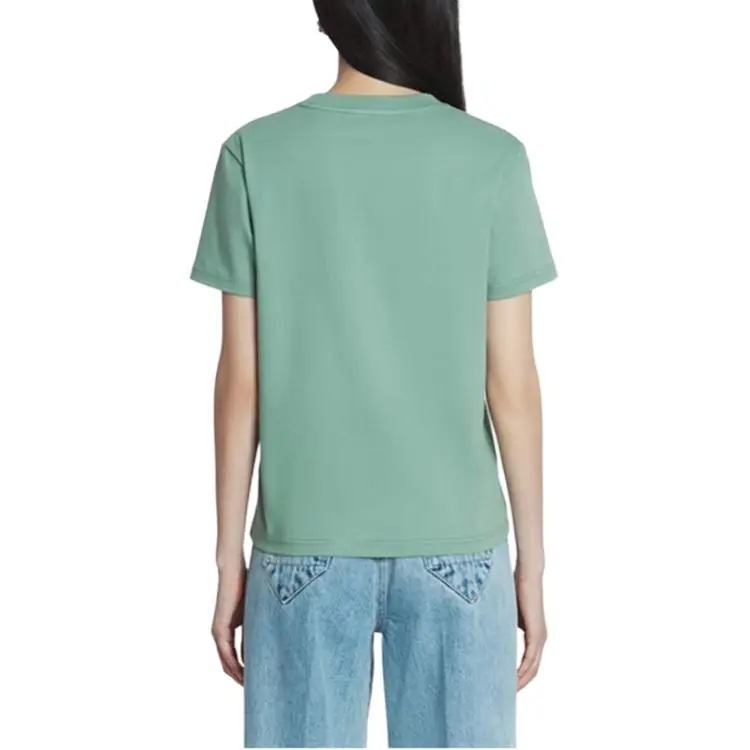 Lanvin Logo Embroidered Crewneck T Shirt-2