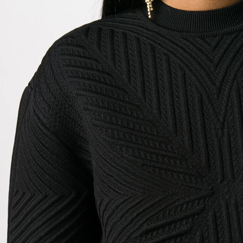 Alexander McQueen Textured Crewneck Sweater-4
