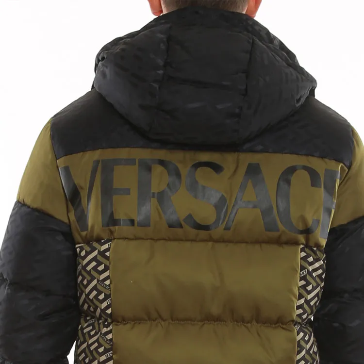 VERSACE Down Jacket Men's Multicolor-5
