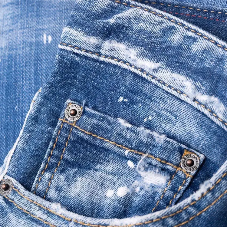 DSQUARED 2 Bleach Effect Jeans-5
