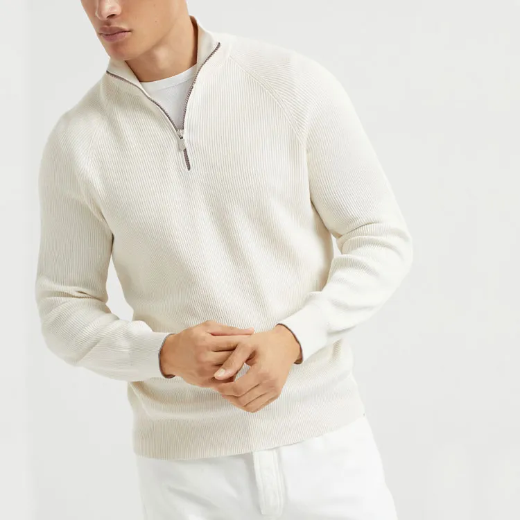 Brunello Cucinelli High Neck Knitted Jumper-2