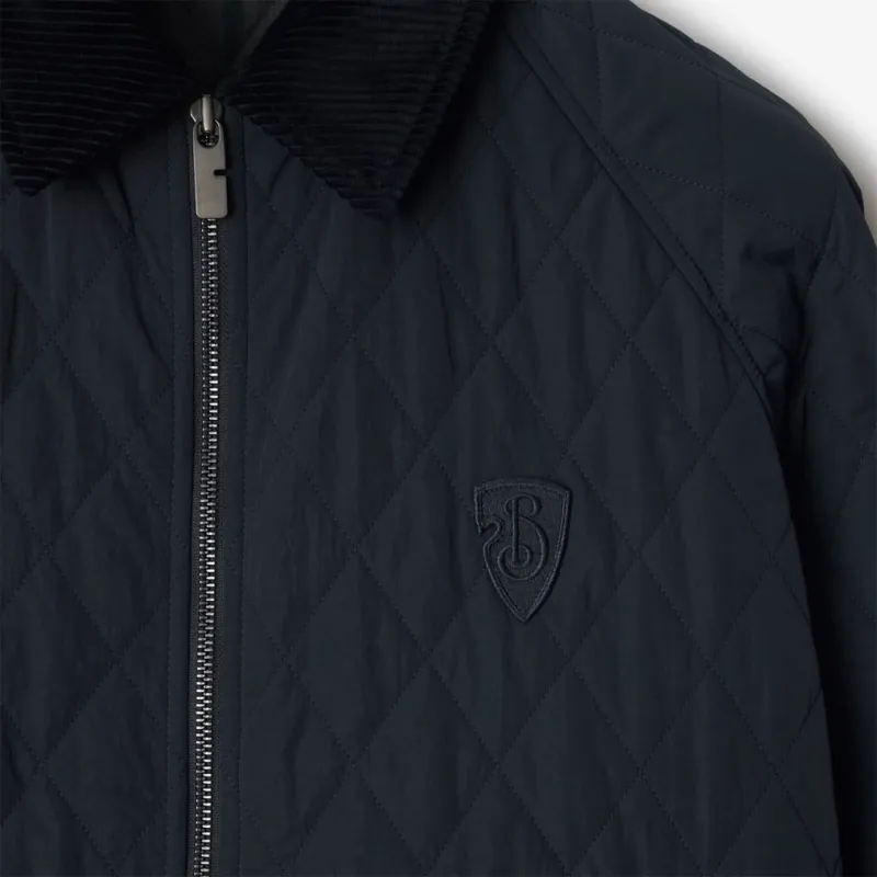 Burberry Zip Up Quilted Jacket-5