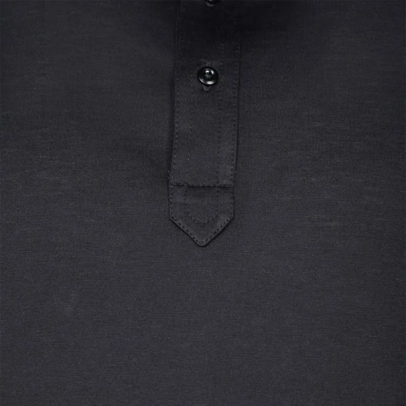 Brunello Cucinelli Contrast Trim Short Sleeved Polo Shirt-4