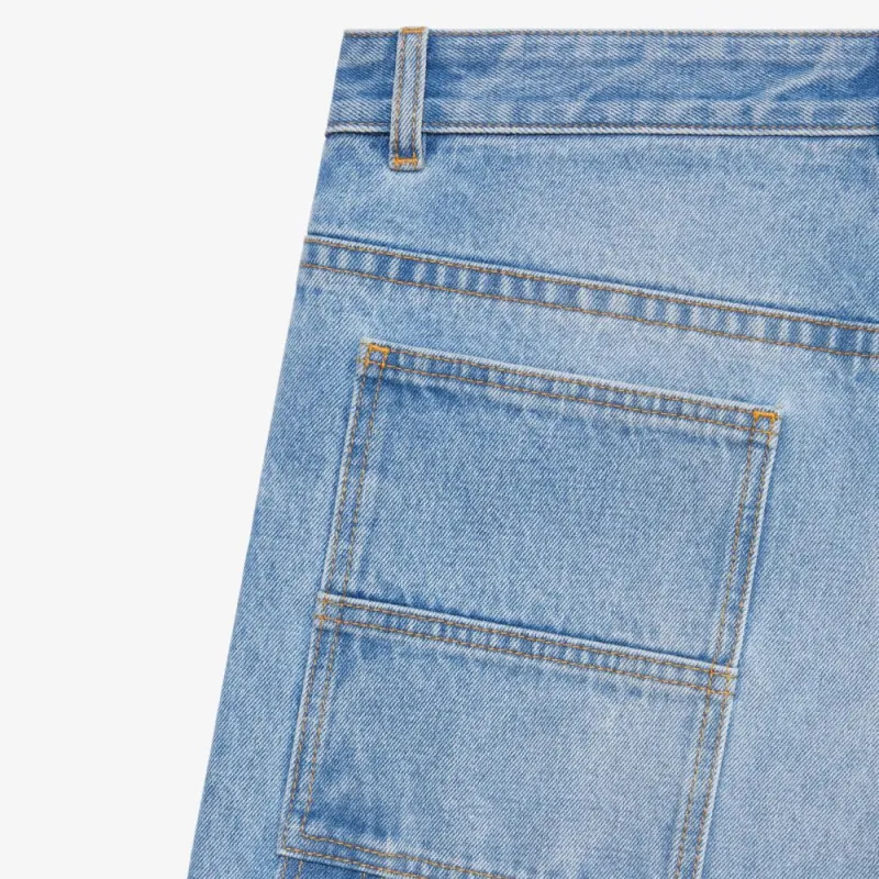Givenchy Carpenter Denim Bermuda Shorts-4