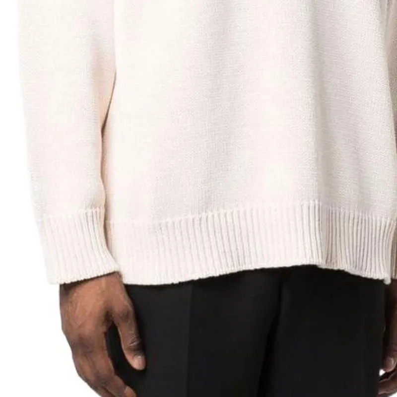 Balenciaga SS22 Sweater Men's White-5