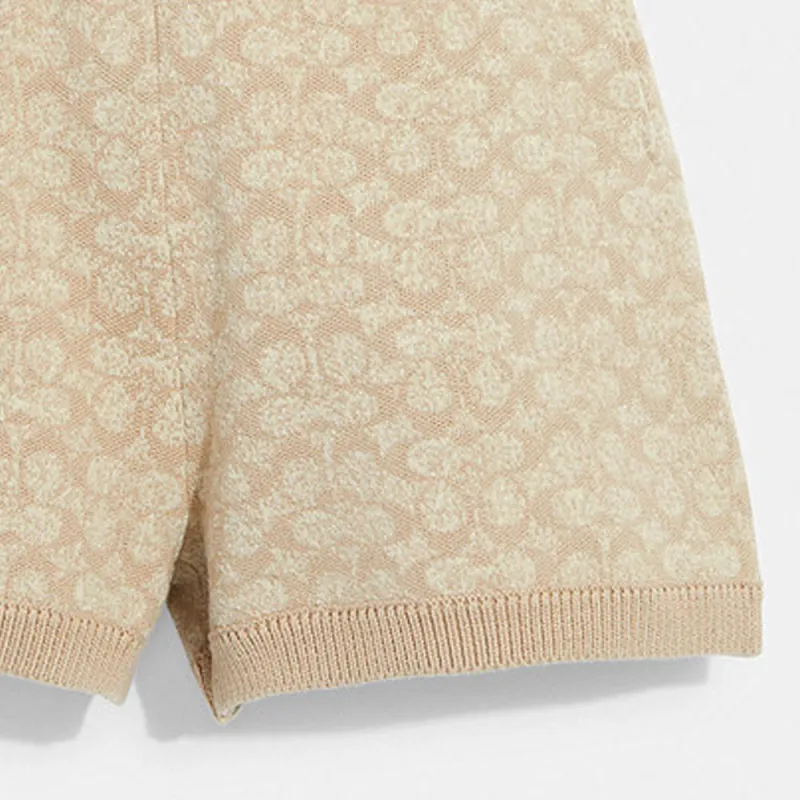 COACH SS22 Casual Shorts Women's Natural-4