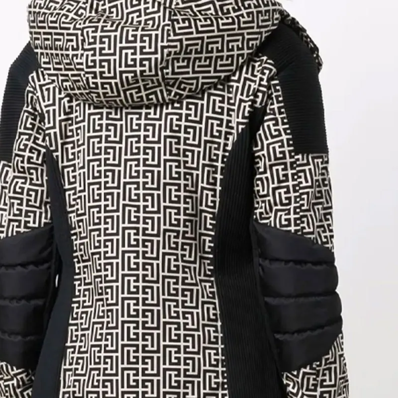 BALMAIN x ROSSIGNOL Down Jacket Women's Multicolor-2