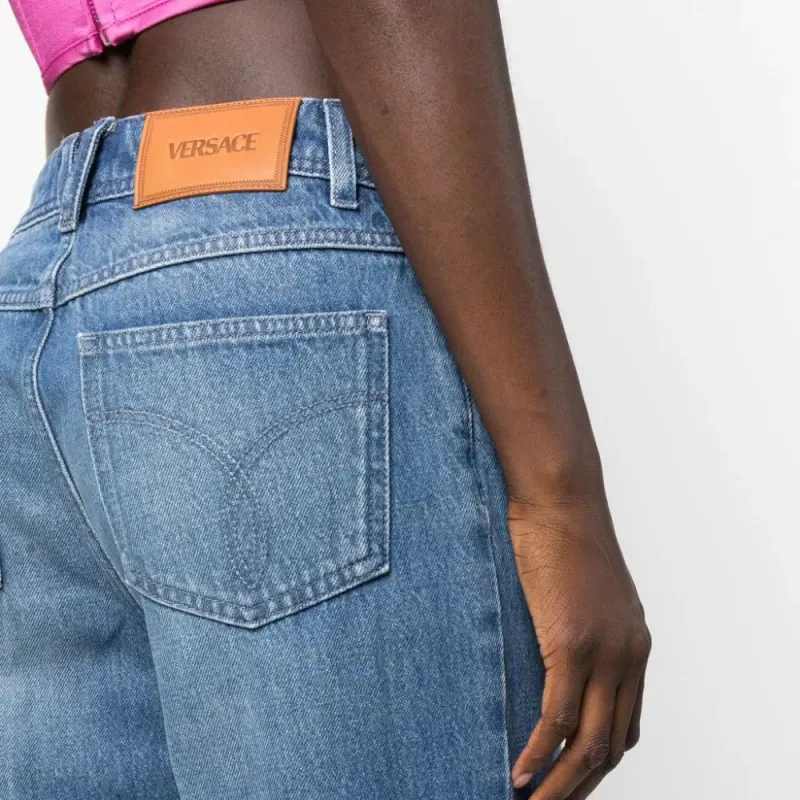 VERSACE Denim Pants 'Medium Blue'-3