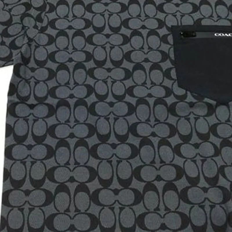 COACH T Shirts Men Black-4