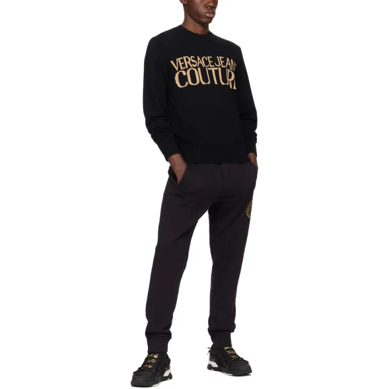 VERSACE JEANS COUTURE Sweater Men's Black-5