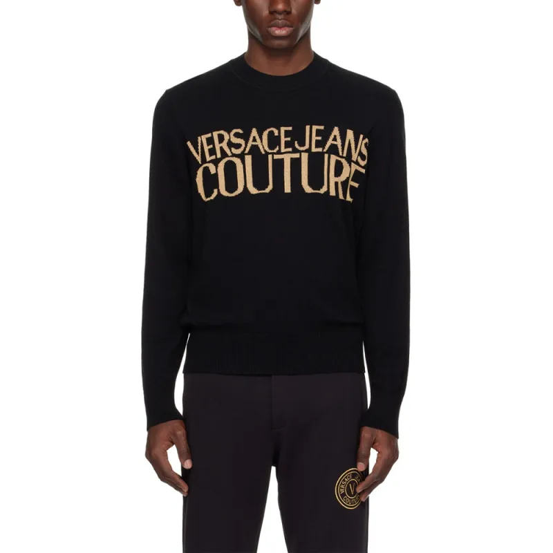 VERSACE JEANS COUTURE Sweater Men's Black-3