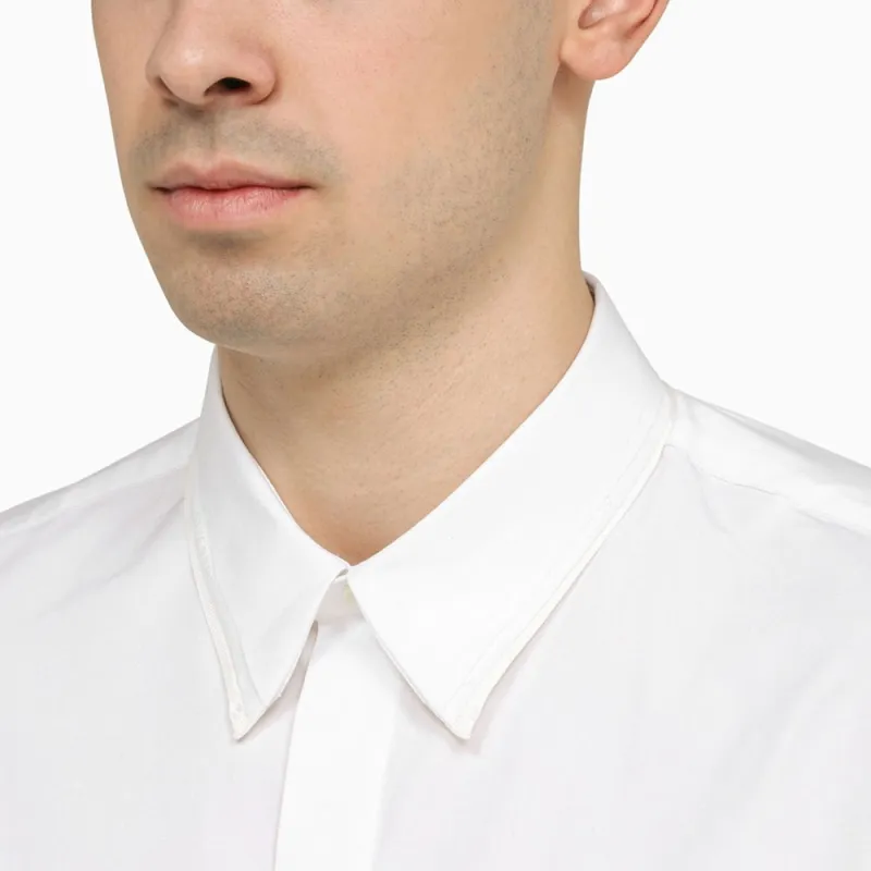 Givenchy Logo Detailed Collared Shirt-2