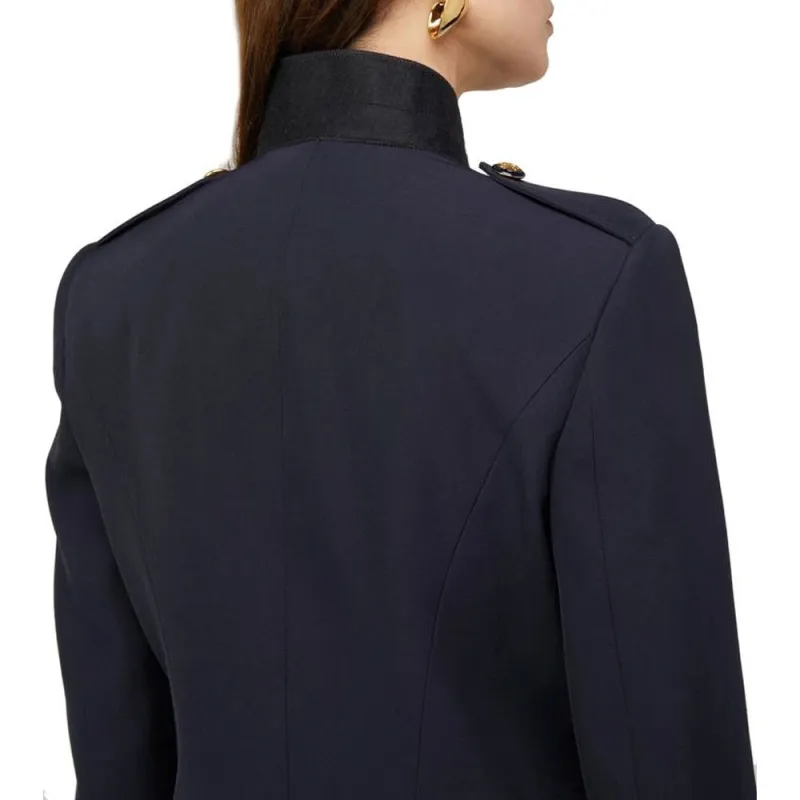 Alexander McQueen Single-Breasted Twill Jacket-6