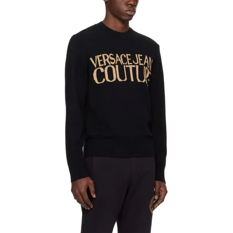 VERSACE JEANS COUTURE Sweater Men's Black-6