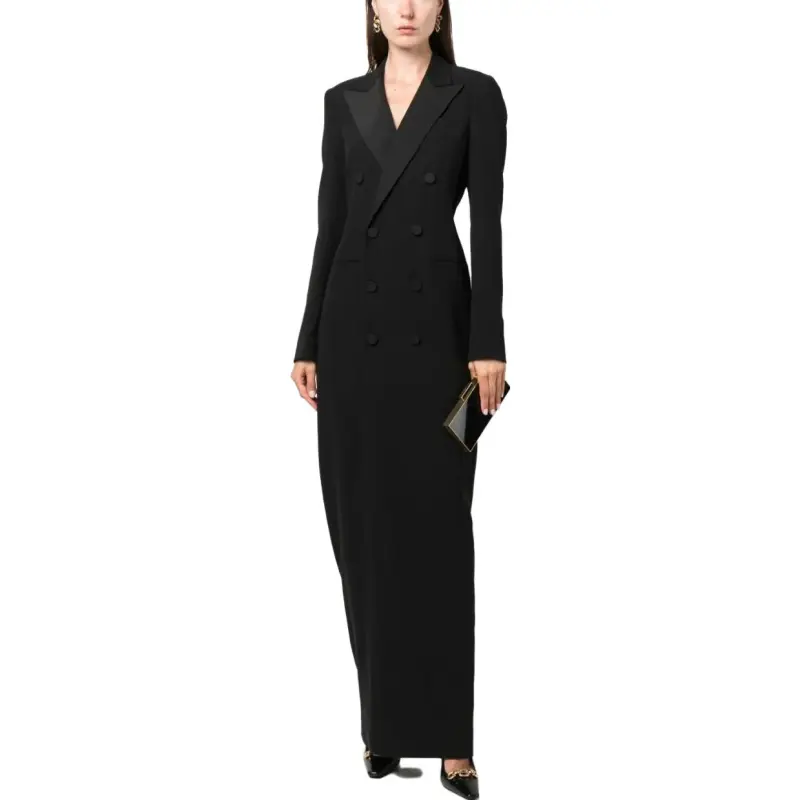 Polo Ralph Lauren Kristian Double-Breasted Maxi Dress-2