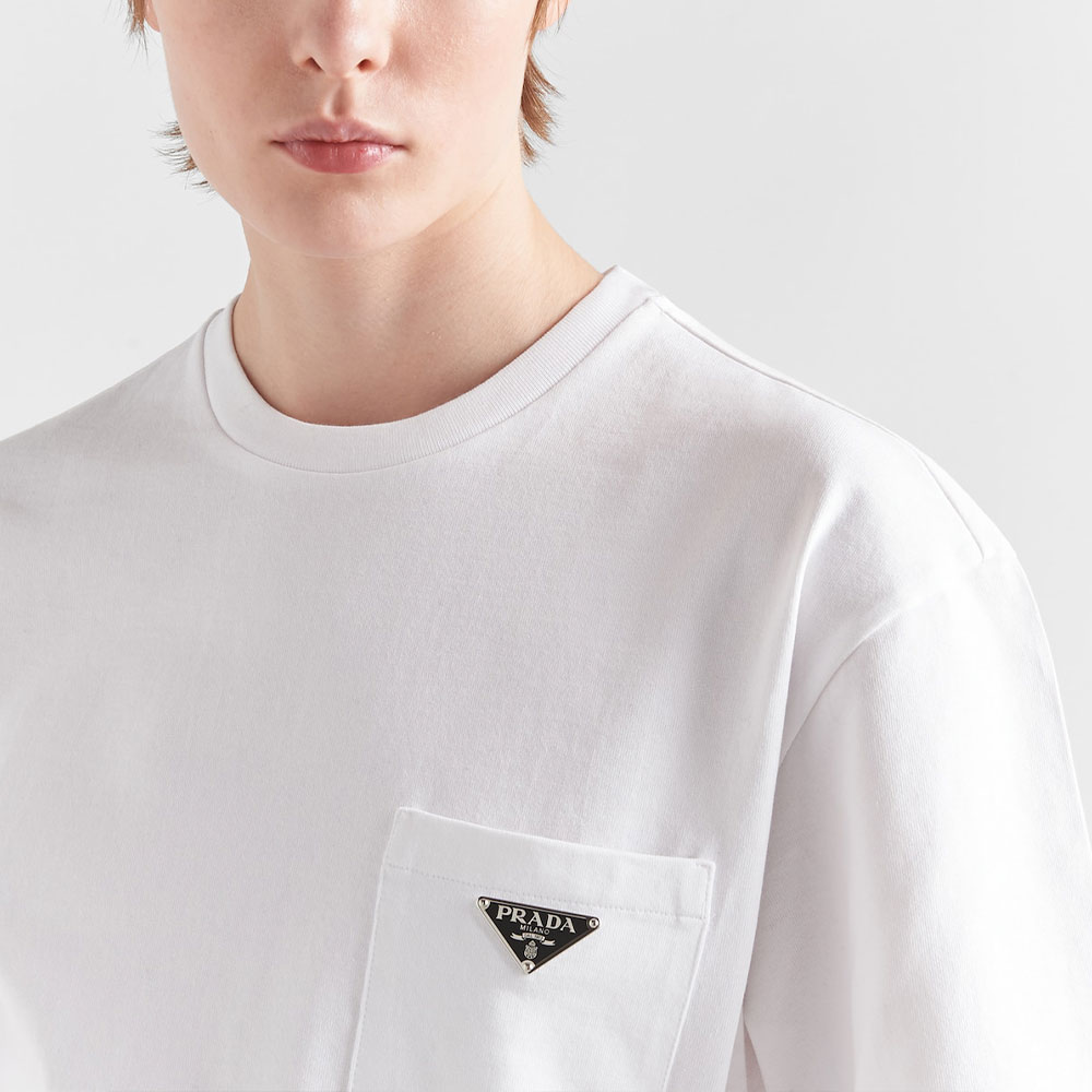 PRADA T-Shirts Women's White - Cheap Rcj Jordan Outlet