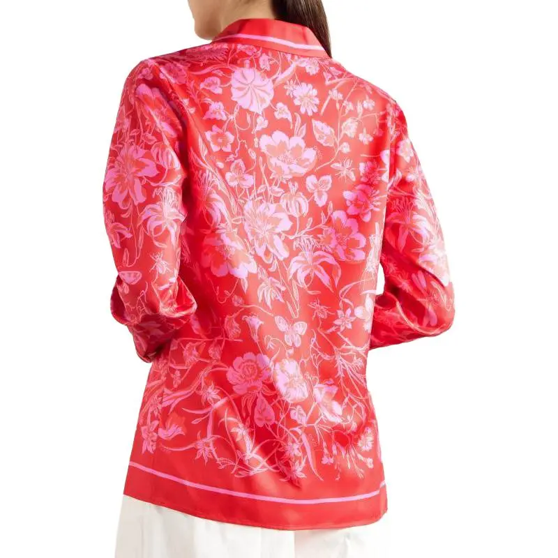 GUCCI Shirt Matching Set Women's Red-2