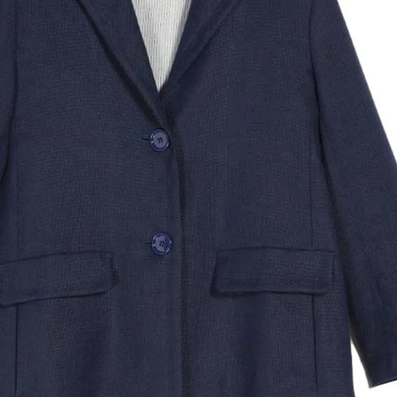 'S MAX MARA Business Suit Coat Women's Dark Blue-4