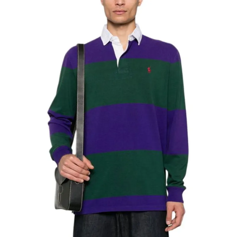 Polo Ralph Lauren Striped Rugby Polo Shirt-2
