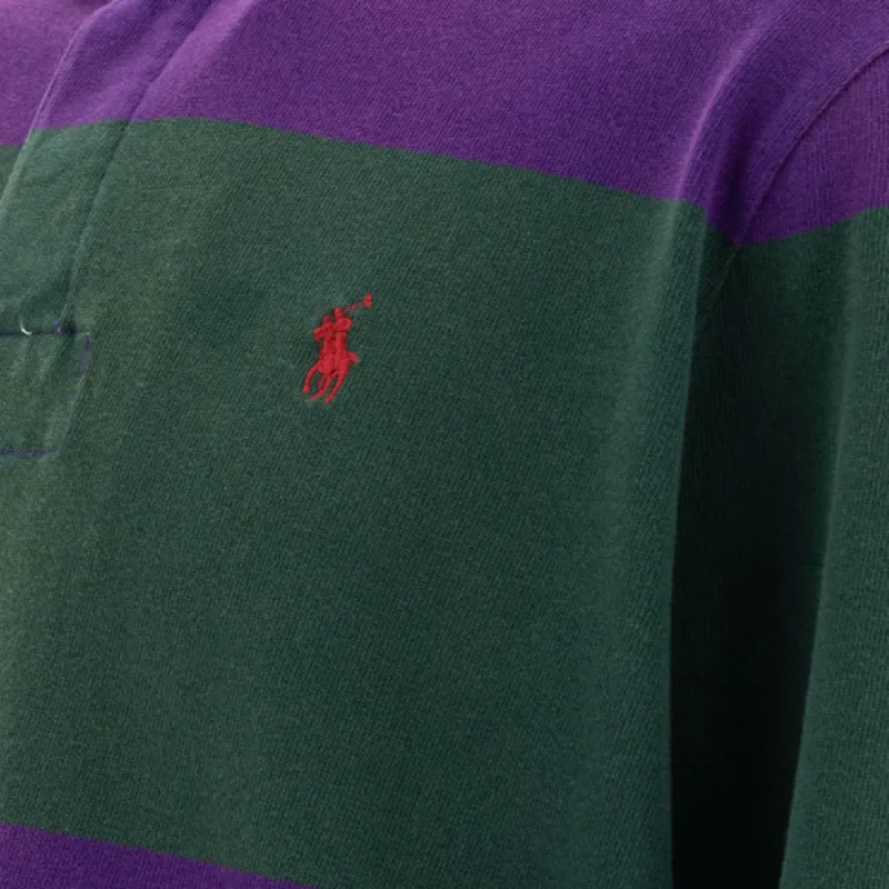Polo Ralph Lauren Striped Rugby Polo Shirt-5
