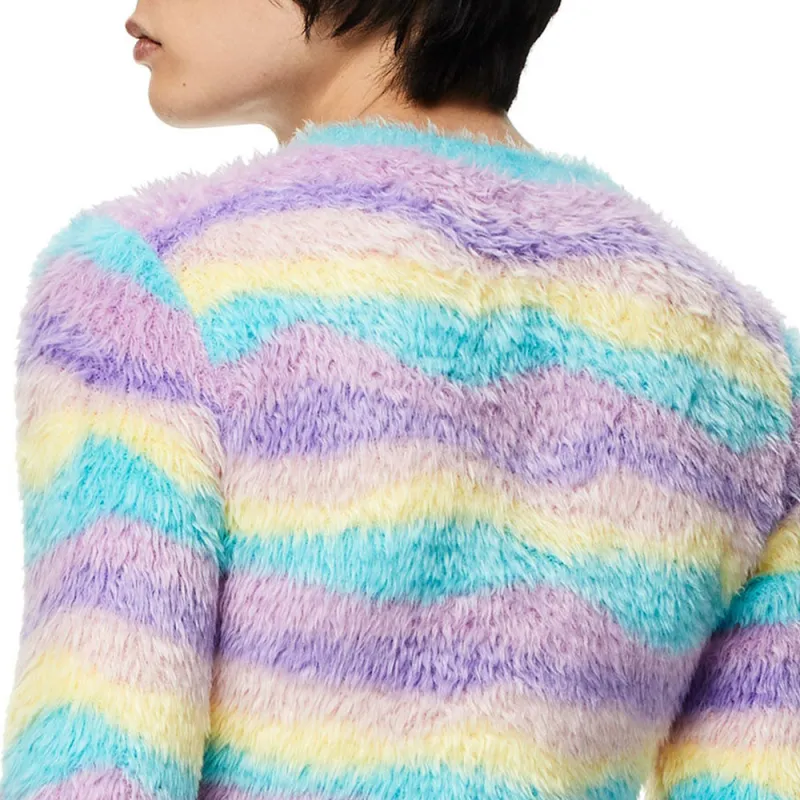 LOEWE Multicolour Stripe Knit Sweater-2