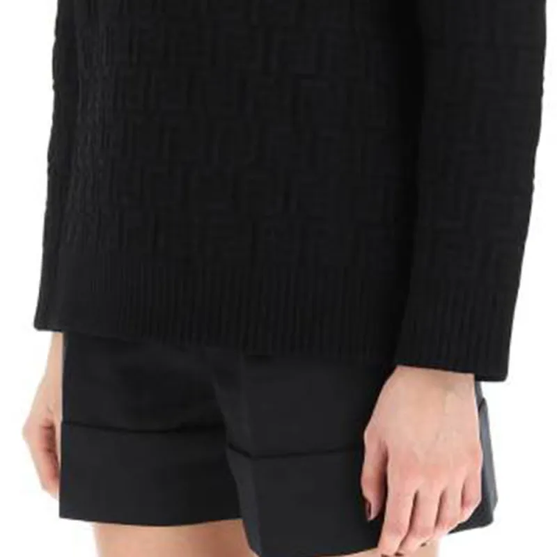 FENDI FF motif Sweater-6