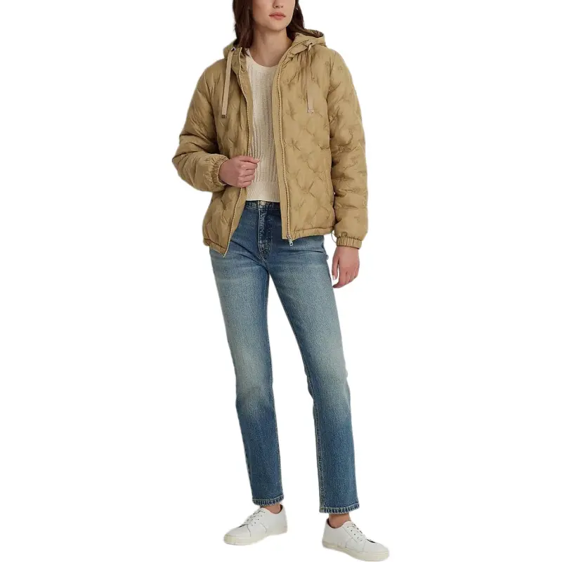 Polo Ralph Lauren Down Jacket Women's Beige-1