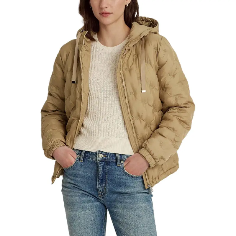 Polo Ralph Lauren Down Jacket Women's Beige-2