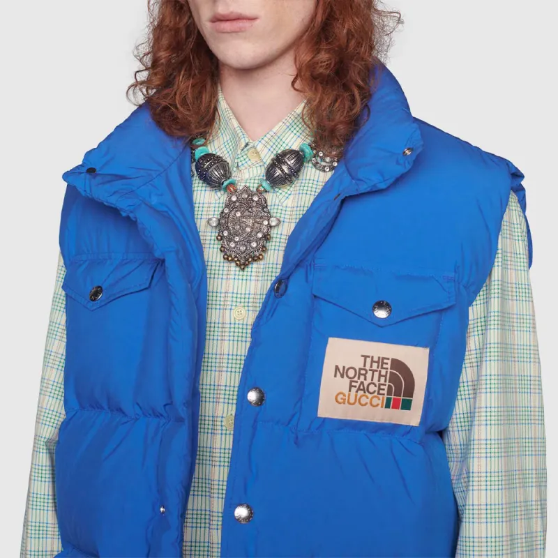 GUCCI X The North Face Down Vest-5