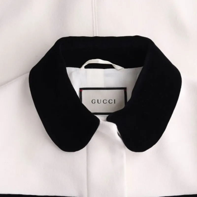 GUCCI Coats Women's White-5