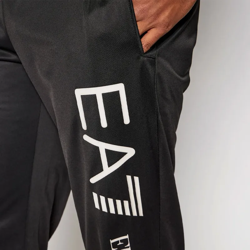 EMPORIO ARMANI EA7 SS22 Knitted Sports Pants Men's Black-7