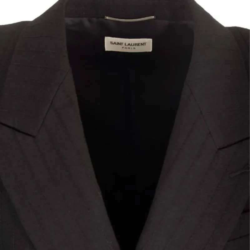 SAINT LAURENT FW23 Business Suit Men's Black-4