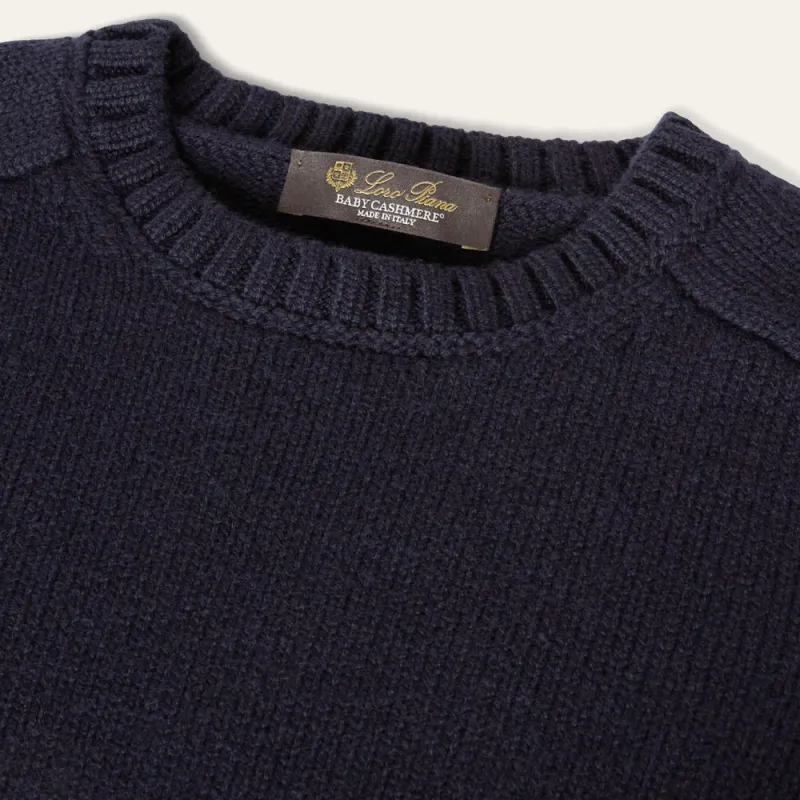 Loro Piana Sweater Women's Marine Blue-5