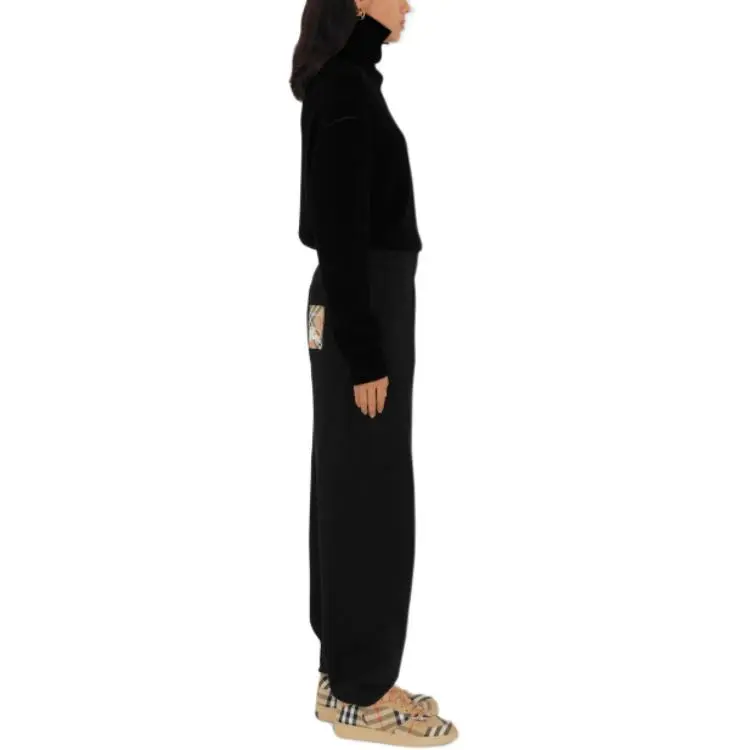 Burberry Check Label Track Pants-3