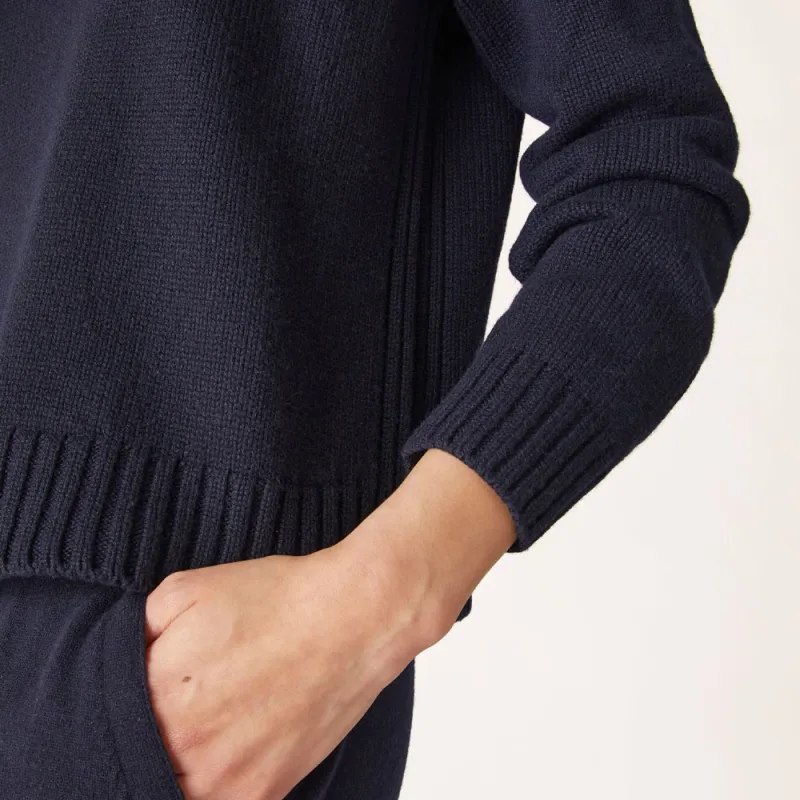 Loro Piana Sweater Women's Marine Blue-6