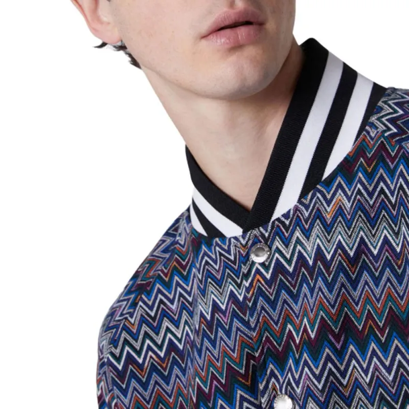 MISSONI Zigzag print Bomber Jacket-2