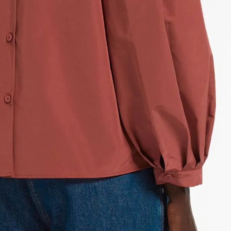 WEEKEND MaxMara Crewneck Puff Sleeved Blouse-5