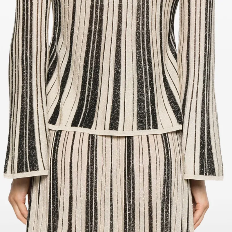 Zimmermann Illustration Embellished Knitted Top-4