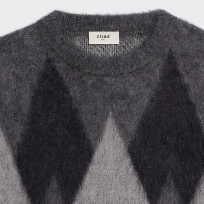 CELINE Sweaters Men Gray-2