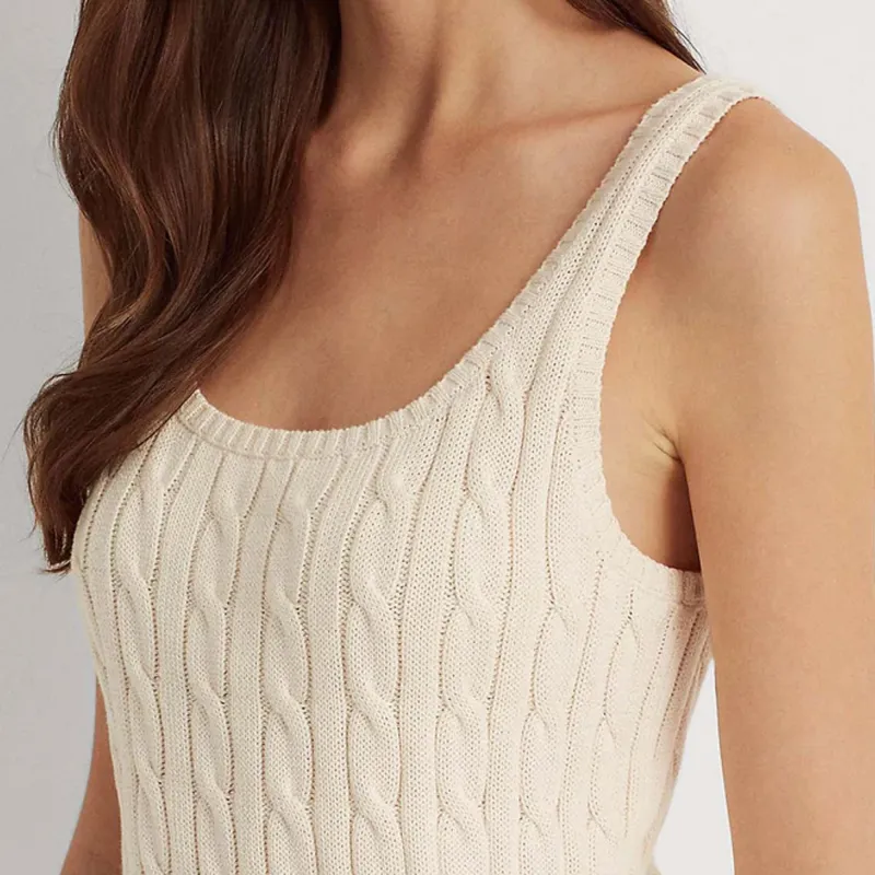 Polo Ralph Lauren Cable knit Scoop neck Top-4