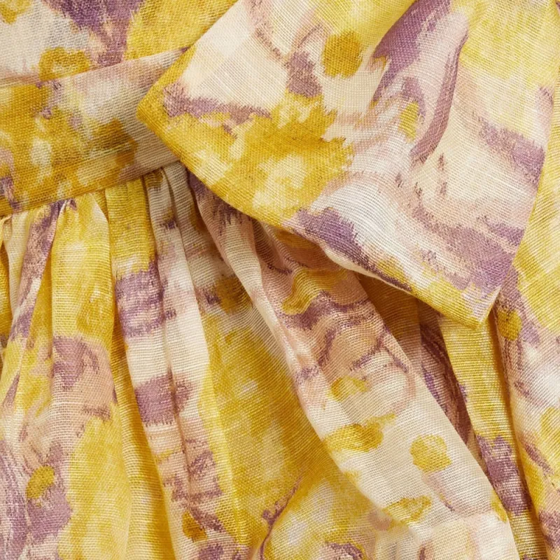 Zimmermann Short-Sleeved Dresses Women's Yellow-4