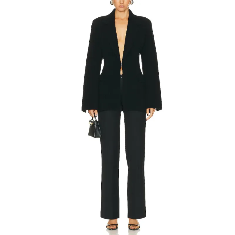 CHRISTOPHER ESBER Jackets Coats Women's Black-1