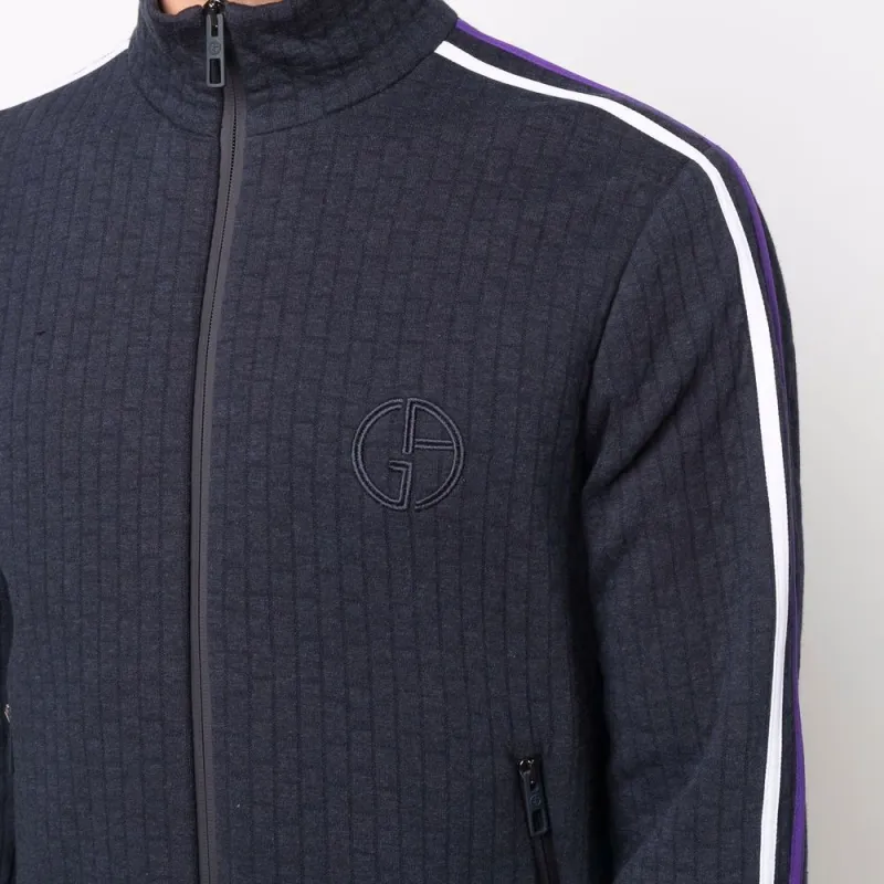 GIORGIO ARMANI Side Stripe Detail Sweater-3