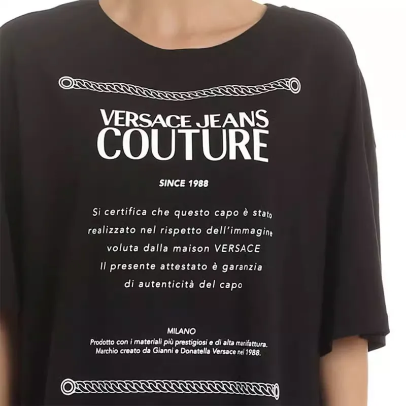 VERSACE T Shirts Women's Black-5