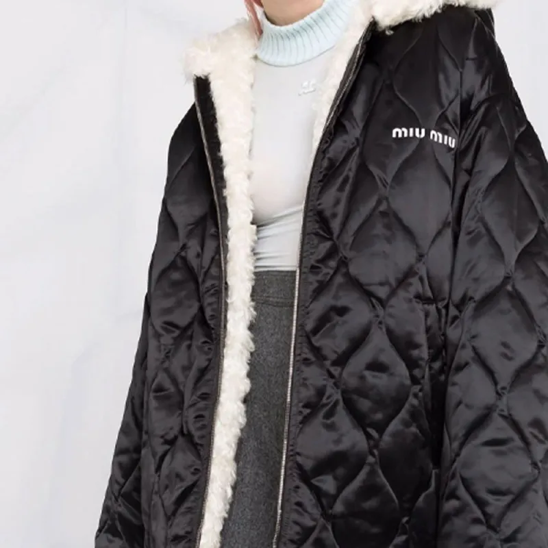 MIU MIU FW21 Puffer Jacket Women's Black-5