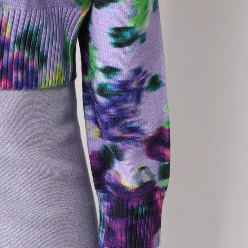 KENZO Floral Printed Knitted Cardigan-4
