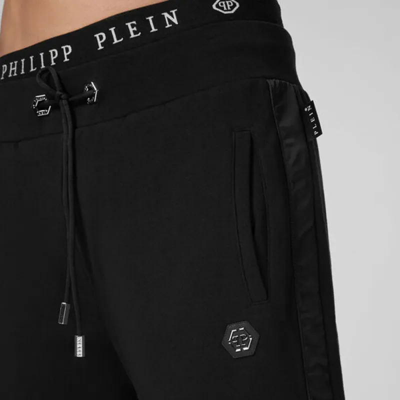 PHILIPP PLEIN Casual Shorts Men Black-4